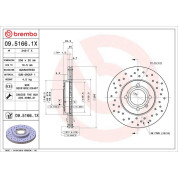 Bremsscheibe VA Xtra | VW Polo,Golf,Passat,SEAT 85 | 09.5166.1X