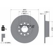 Bremsscheibe Vw T. A3/Golf Vi Vii/Octavia/Caddy/Touran 10- 272Mm | 92224903