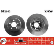 Bremsscheibe Vovlo T. S70/V70 | DF2660