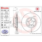 11 481 112 Brembo PREMIUM VA zweiteilig | BMW 1er, 2er, 3er, 4er 10 | 09.C397.13