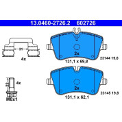 Bremsbelagsatz Db P. W203 00 | 13.0460-2726.2