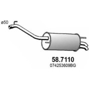 Endschalldämpfer | VW Transporter 90 | 58.7110