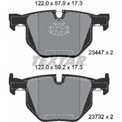 Bremsbelagsatz Bmw T. E70/E71 X5/X6 08 | 2344704