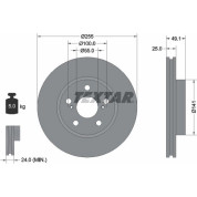 Bremsscheibe Toyota P. Carina E/Celica | 92077400