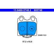 Bremsbelagsatz Lexus T. Gs/Is 97-05 | 13.0460-5748.2