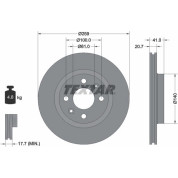 Bremsscheibe Dacia P. Logan/Sandero 1.2-1.6 04 | 92292103