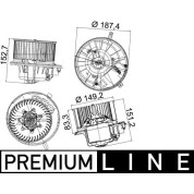 Innenraumgebläse | AB 149 000P