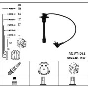 RC-ET1214 NGK | Zündkabelsatz | TOYOTA Corolla 87-90 | 9167