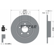 Bremsscheibe Db T. W246/W176 220Cdi A/B-Klasse 12 | 92254903