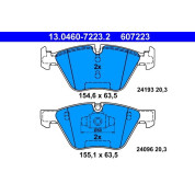 Bremsbelagsatz Bmw S. 1 2.0-3.0 05-13 | 13.0460-7223.2