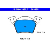 Bremsbelagsatz Db T. Vito 108-114 96-03 | 13.0460-3985.2