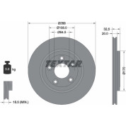 Bremsscheibe Jaguar T. S-Type 99-/Xj 03 | 92099100