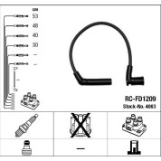 RC-FD1209 NGK | Zündkabelsatz | FORD KA (RB_) 1.6 i,7.03-11.08 | 4063