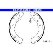 Bremsbackensatz | 03.0137-0518.2