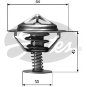 Gates Thermostat | CHRYSLER,HON,MIT,NIS | TH05982G1