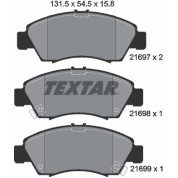 Bremsbelagsatz Honda P. Civic 91-Eg/95-Ej9/Jazz 02-/City | 2169701