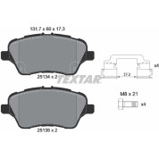 Bremsbelagsatz Ford P. Fiesta 12-/Transit Courier 14-/B-Max | 2513402