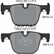 Bremsbelagsatz Bmw T. F30/F31 320-335/F32 428/430 | 2551401