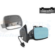 Aussenspiegel re. elek. Verst. bhz., grund | VW Golf IV 12cm, konvex, blaues Glas OE 1J1857508D01C