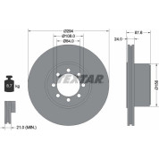 Bremsscheibe Iveco T. 06-/11- Abs | 92171700