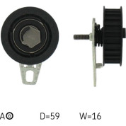 Spannrolle Synchrontrieb | ALFA 147,156,166,LANCIA Dedra | VKM 12277