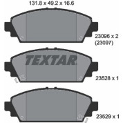 Bremsbelagsatz Honda P. Civic 01- 1.7Cdti | 2309601