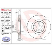 Bremsscheibe VA | AUDI A4, A5, Q5 15 | 09.D059.11