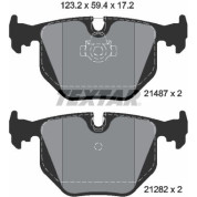 Bremsbelagsatz Bmw T. E38/E53 | 2148701