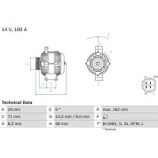 Lichtmaschine | TOYOTA | 0 986 082 080