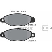 Bremsbelagsatz Citroen P. Xsara/206 Ohne Sensor | 2198004