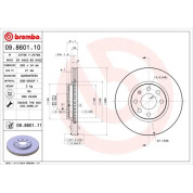 10 481 031 Bremsscheibe VA | OPEL Corsa,Combo,Tigra,Mervia 00 | 09.8601.11