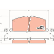 Bremsklötze VA | TOYOTA Camry,Carina,Corolla,Starlet 83 | GDB323