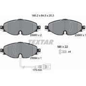 Bremsbelagsatz Vw P. Golf Vii/A3/Octavia/Leon 12 | 2568301