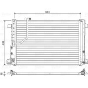 Kondensator, Klimaanlage | 814044