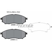 Bremsbelagsatz Nissan P. Navara/Pathfinder/Qashqai | 2369801