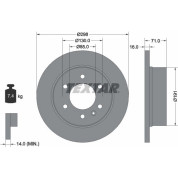 Bremsscheibe Db T. Sprinter 06 | 93143303