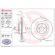 88 481 021 Bremsscheibe VA | SUBARU Forester,Impreza,Legacy 08 | 09.A921.11