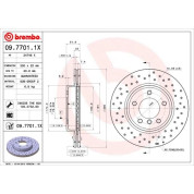 Bremsscheibe VA Xtra | BMW E46 01 | 09.7701.1X