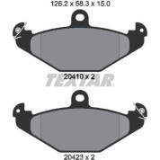 Bremsbelagsatz Renault T. Espace 96-/Laguna 93 | 2041001