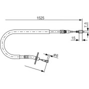 Handbremsseil | MERCEDES Sprinter (903) | 1987477858