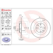 83 482 024 Bremsscheibe HA | MAZDA MX-5 00 | 08.C135.11