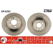 Bremsscheibe Rover T. 75 | DF4203