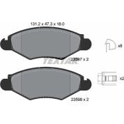 Bremsbelagsatz Peugeot S. 206/306 | 2359703