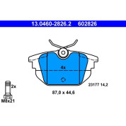 Bremsbelagsatz Fiat T. Bravo/Coupe/Marea 96-03 | 13.0460-2826.2