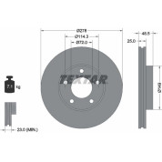 Bremsscheibe Mazda S. 3/5 03- Ko A 15 | 92130303