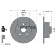 Bremsscheibe Vw T. Golf/Pas | 92153800