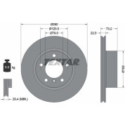 Bremsscheibe Bmw S. 1 (E81, E82, E82, E87), 3 (E90) 1.6I/2.0 11/03 | 92132805