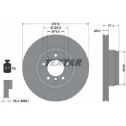 Bremsscheibe Bmw S. 7 (E38) 95-01 | 92071405