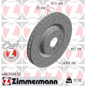 Bremsscheibe VA Sport | MERCEDES M, GL-Klasse 1119 | 400.5500.52