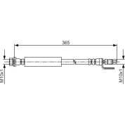 Bremsschlauch | FORD | 1987481703